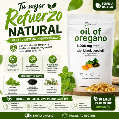 Aceite de Orégano - Defensas Naturales al Alcance
