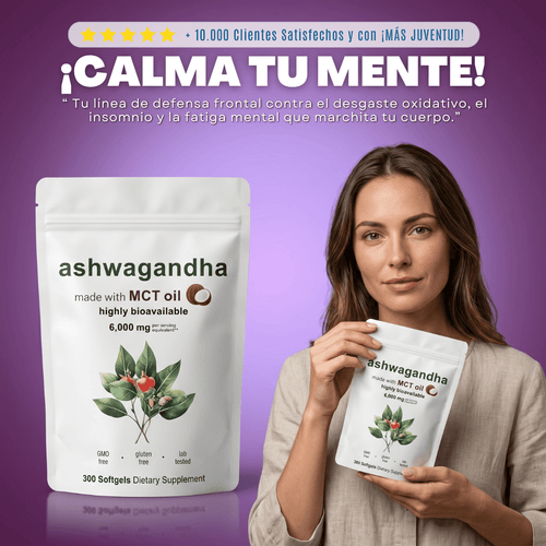 Ashwagandha | ¡Tu cápsula para bloquear el estrés!