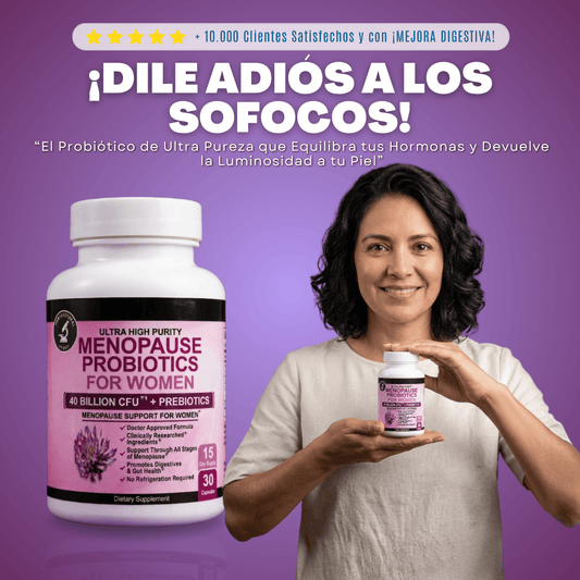 Probioticos ultrapuros para Mujeres a partir de la menopausia