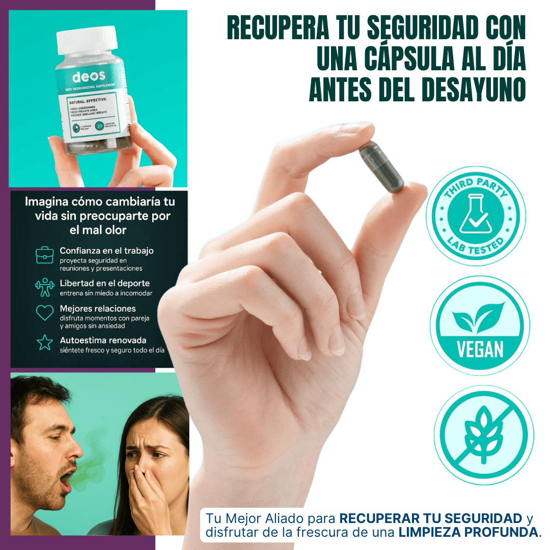 Suplemento Desodorante DEOS