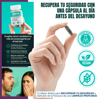 Suplemento Desodorante DEOS