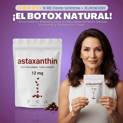 Astaxantina | ¡Botox en una cápsula!