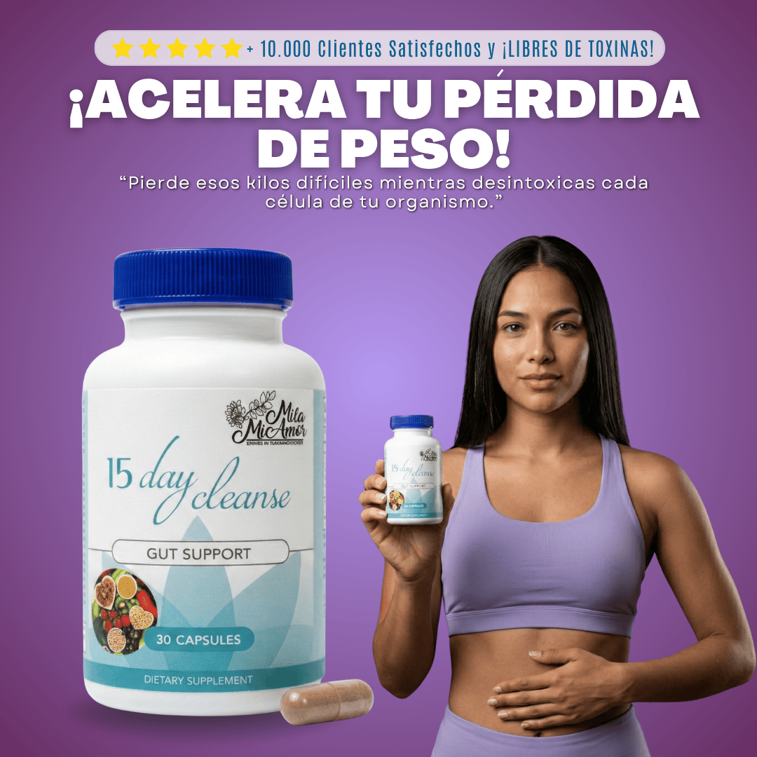 15 Day Cleanse | Detox suave para sentirse ligero
