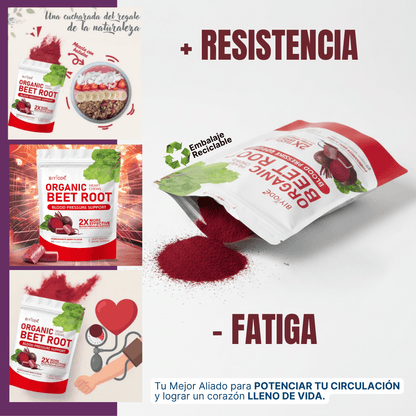 Gomitas de Raíz de Remolacha | Circulación activa y rendimiento diario