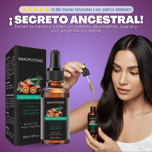 Aceite de Batana para el crecimiento del cabello 100% natural