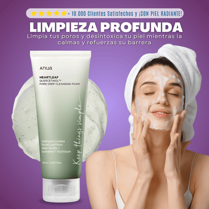 Anua | Espuma limpiadora profunda de Poros