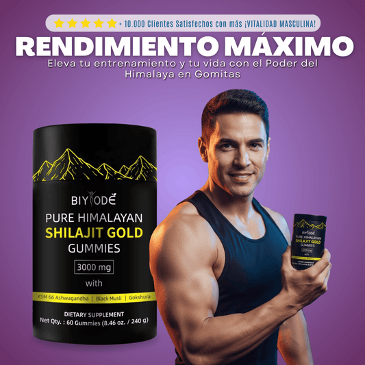 Gomitas de Shilajit 100% Puro