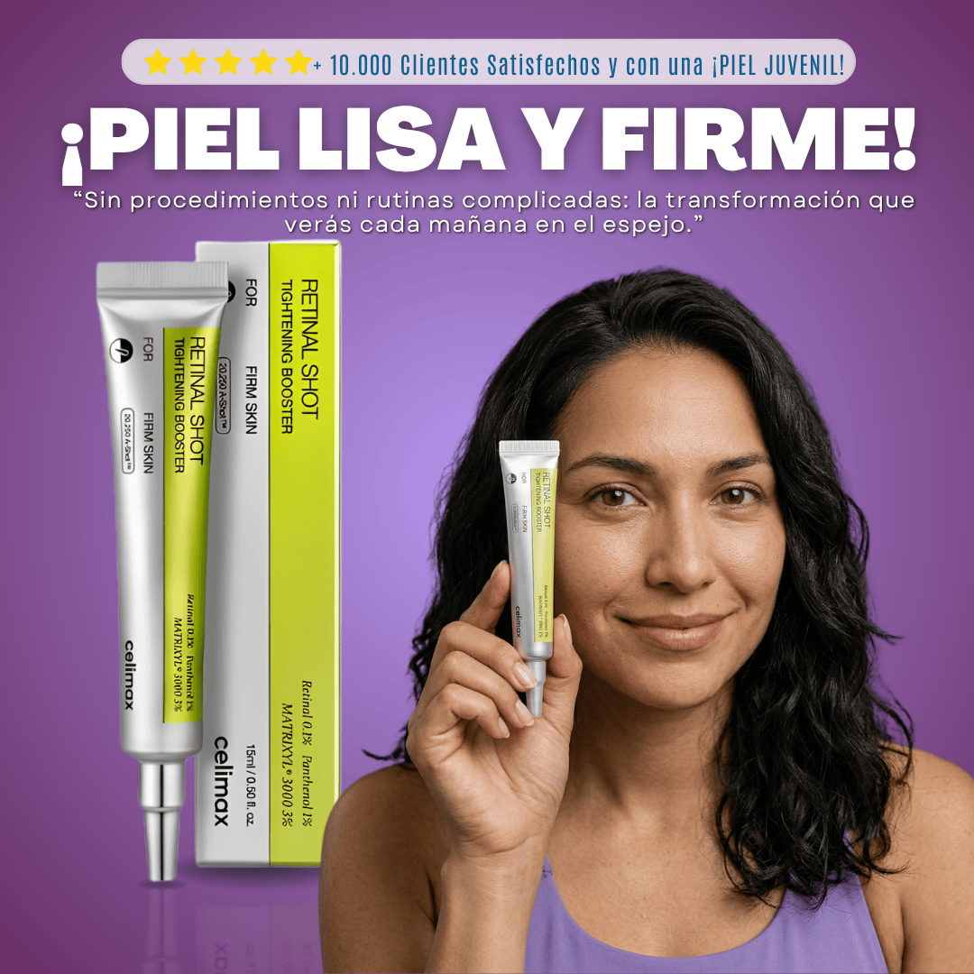Serum Reafirmante Antiedad | Celimax Retinal Shot™