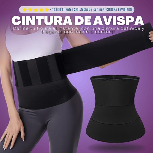 Banda Moldeadora de Cintura de Avispa | Define con Máxima Compresión 💃🔥