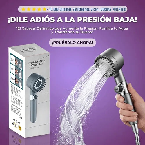 Cabezal de Ducha Turbo