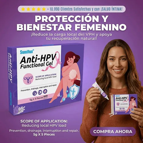 Gel Anti-HPV | ¡Recupera tu salud íntima!