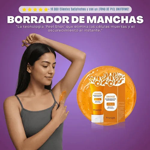 Gel exfoliante de Naranjas