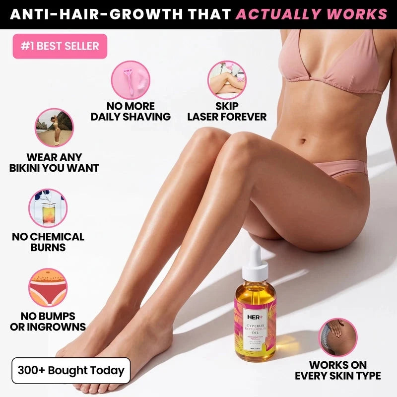 Aceite Cyperus - Menos vello, más libertad